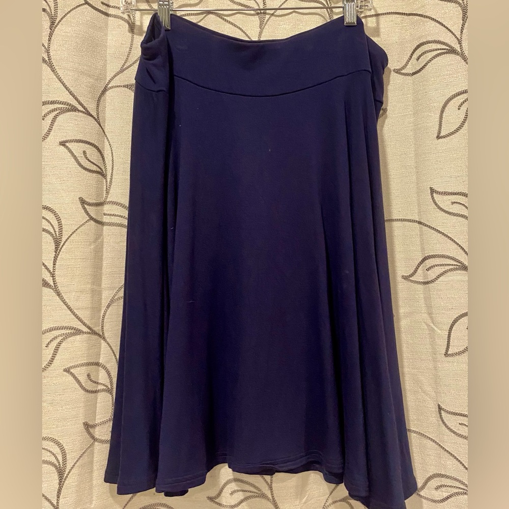 Knee length skirt